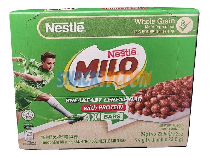 milo breakfast bar