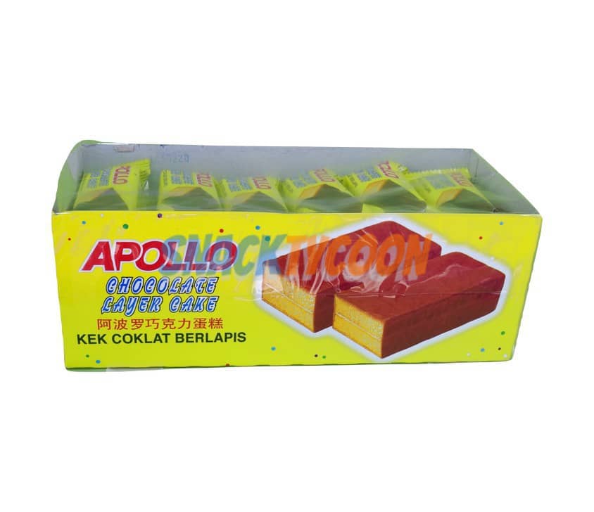 Apollo Cake – Chocolate Layer 18g x 24's – Bestime Global Sdn Bhd